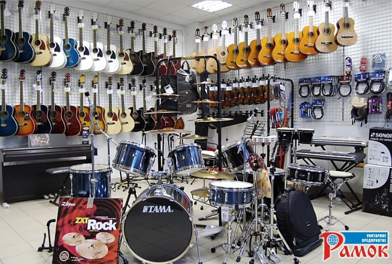 Instrumenty. Постоянная ссылка: Магазин по продаже музыкальных инструменто