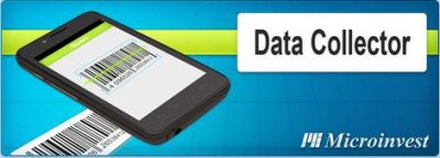 Microinvest Data Collector для Android - для сканирования и обработки штрих-кодов и количества товаров.