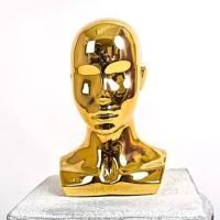 JESSICA \ Манекен головы женский\ золото