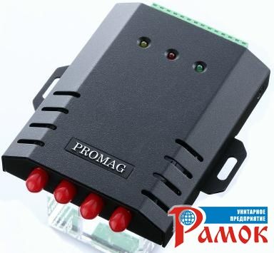 UHF860 - ультра высокочастотный RFID считыватель (UHF, 4 порта под антенну)