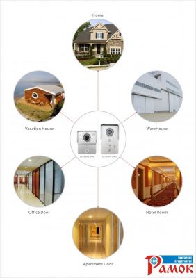 Видеодомофон модель SS-iVDP2-EWL расширенный универсальный